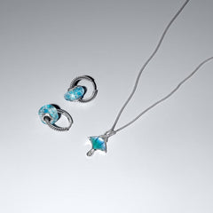Pandora Moments 925 Sterling Silver Murano Glass and Enamel Manta Ray Dangle Charm 794685C01