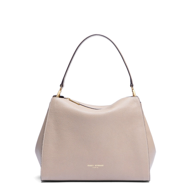 Isabel Bernard Honoré Emma Sac à Épaule Taupe IB21134-078-zoom-