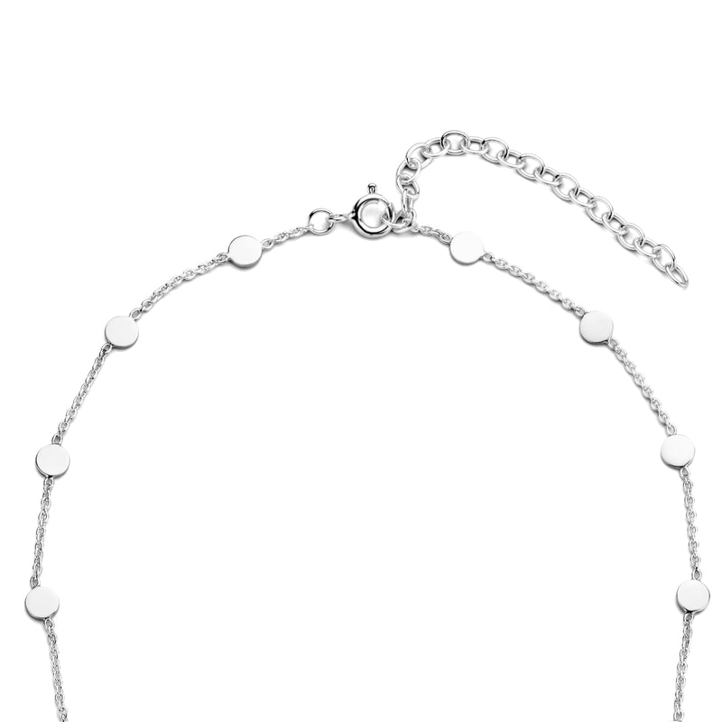 Violet Hamden Luna Ras-du-Cou en Argent 925 Sterling avec Lunes VH15002-zoom-
