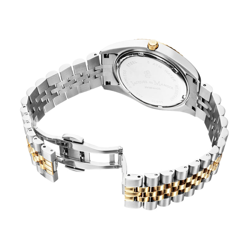 Jacques du Manoir Inspiration Business Hommes Montre Or JWN01704-zoom-
