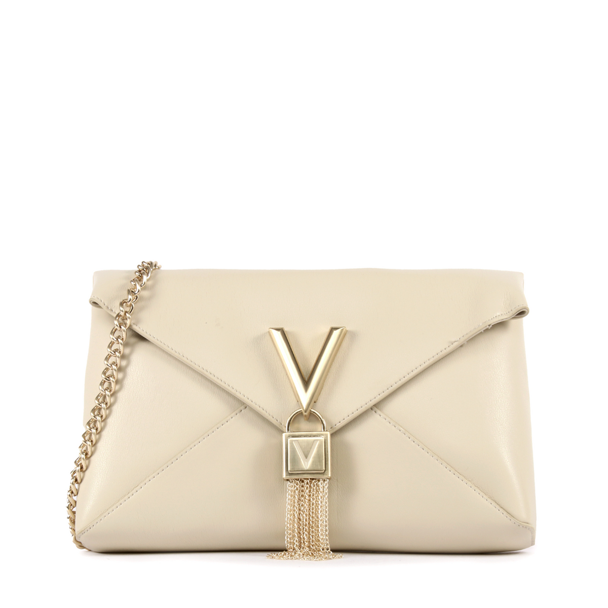 Valentino Bags Stella Ecru Crossbody Bag VBS9AK17ECRU