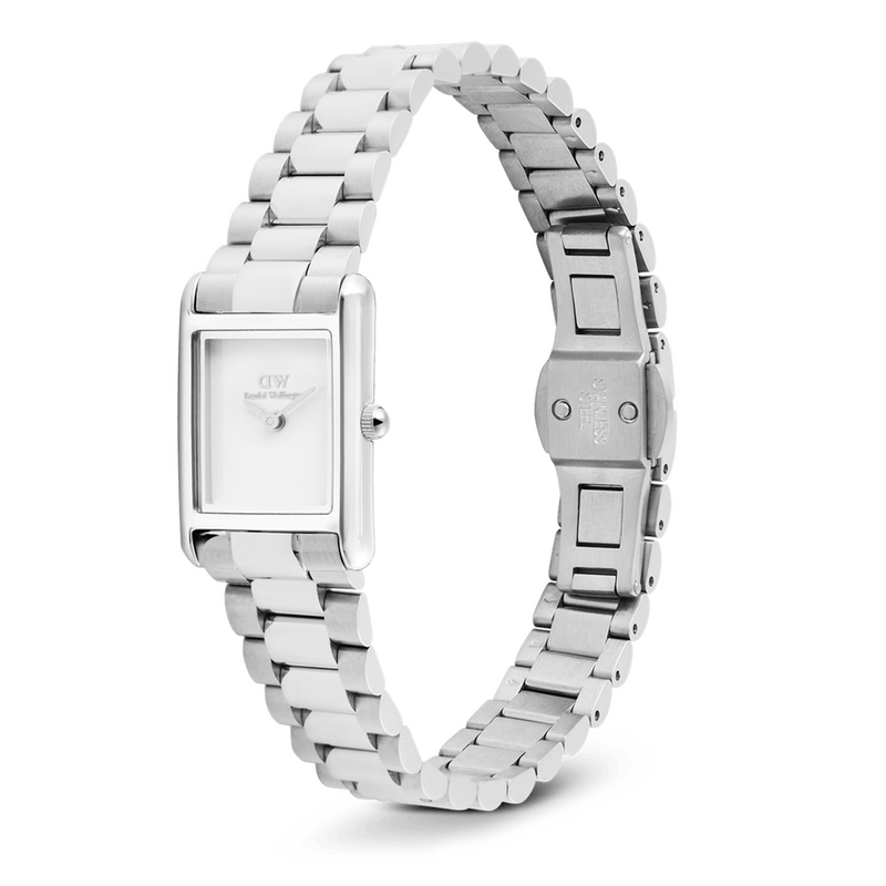 Daniel Wellington Bound Mini 3-Link Argent Montre Femme DW00100930-zoom-