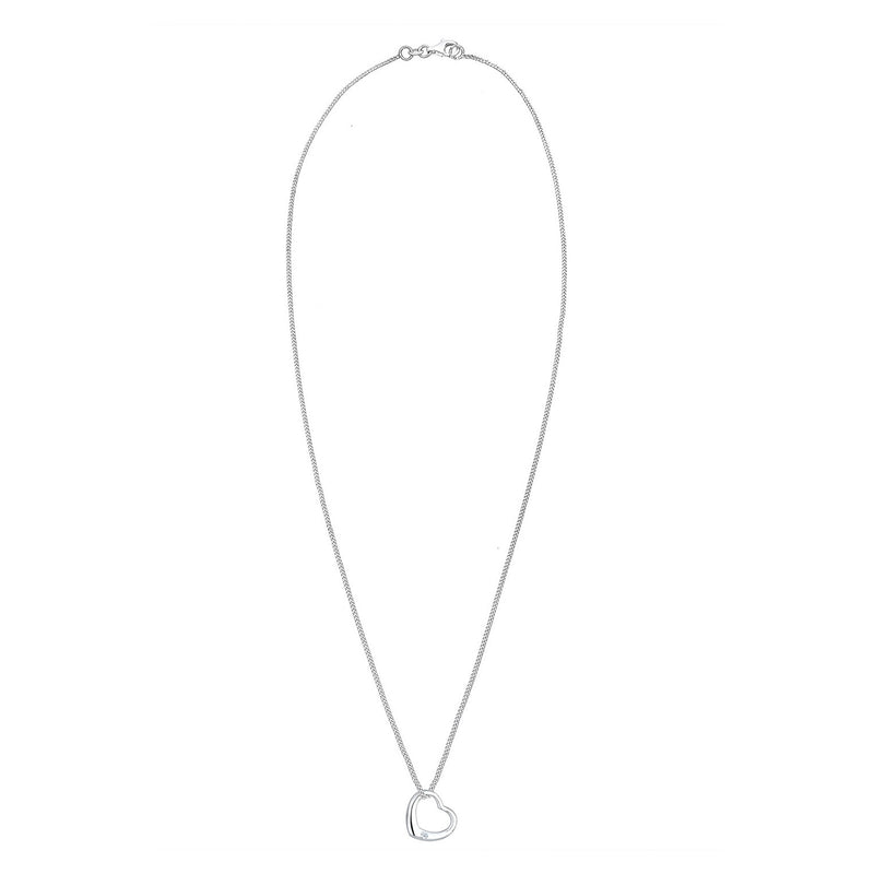 Elli 925 Sterling Silver Necklace with Diamond (0.03 ct) 2004-BF-0007553-001-zoom-