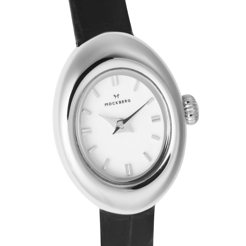 Mockberg Belle Oval Petite Leather Women's Watch MB1413-zoom-