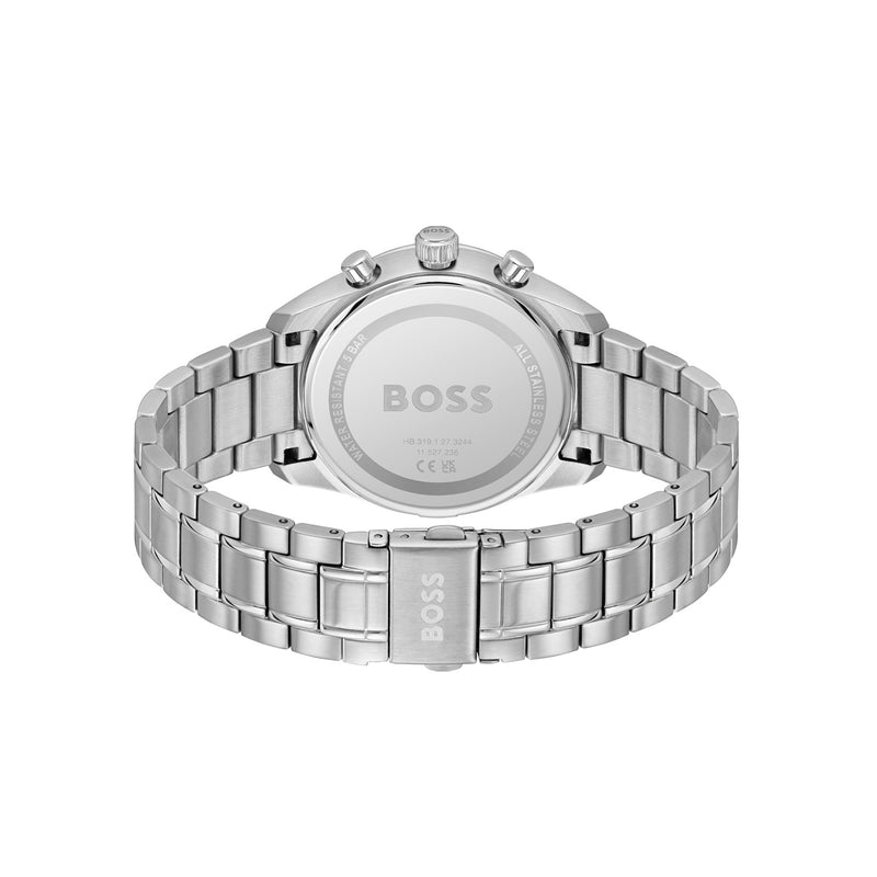 Hugo Boss Grand Prix 40 Montre Homme En Argent HB1514265-zoom-