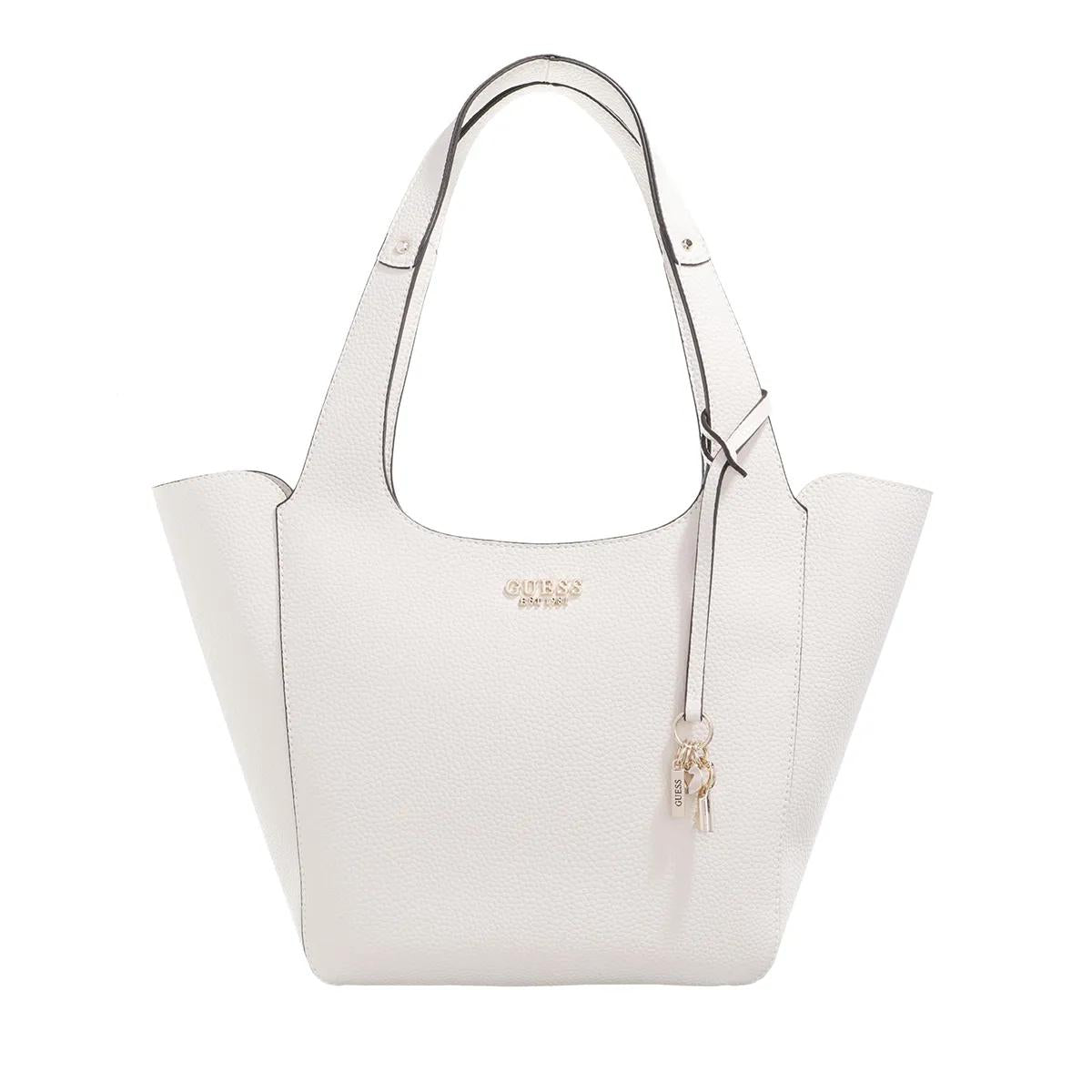 Guess Helina White Artificial leather Tote bag 2001-A0543644