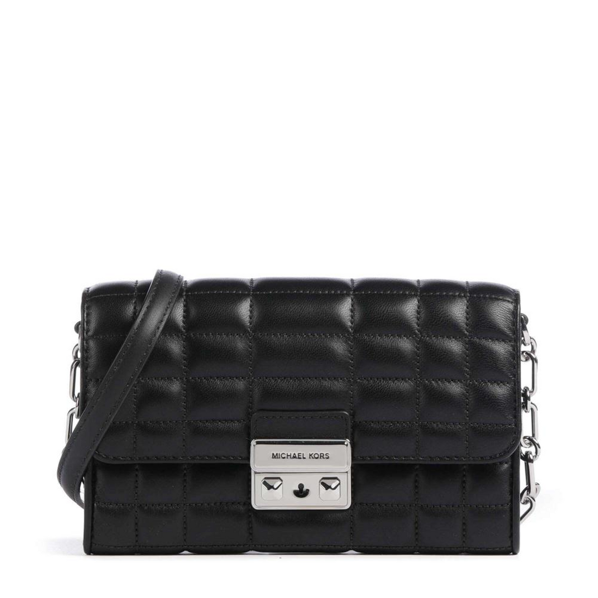 Michael Kors Tribeca Black Leather Crossbody Bag 32S4S2RC9L-001