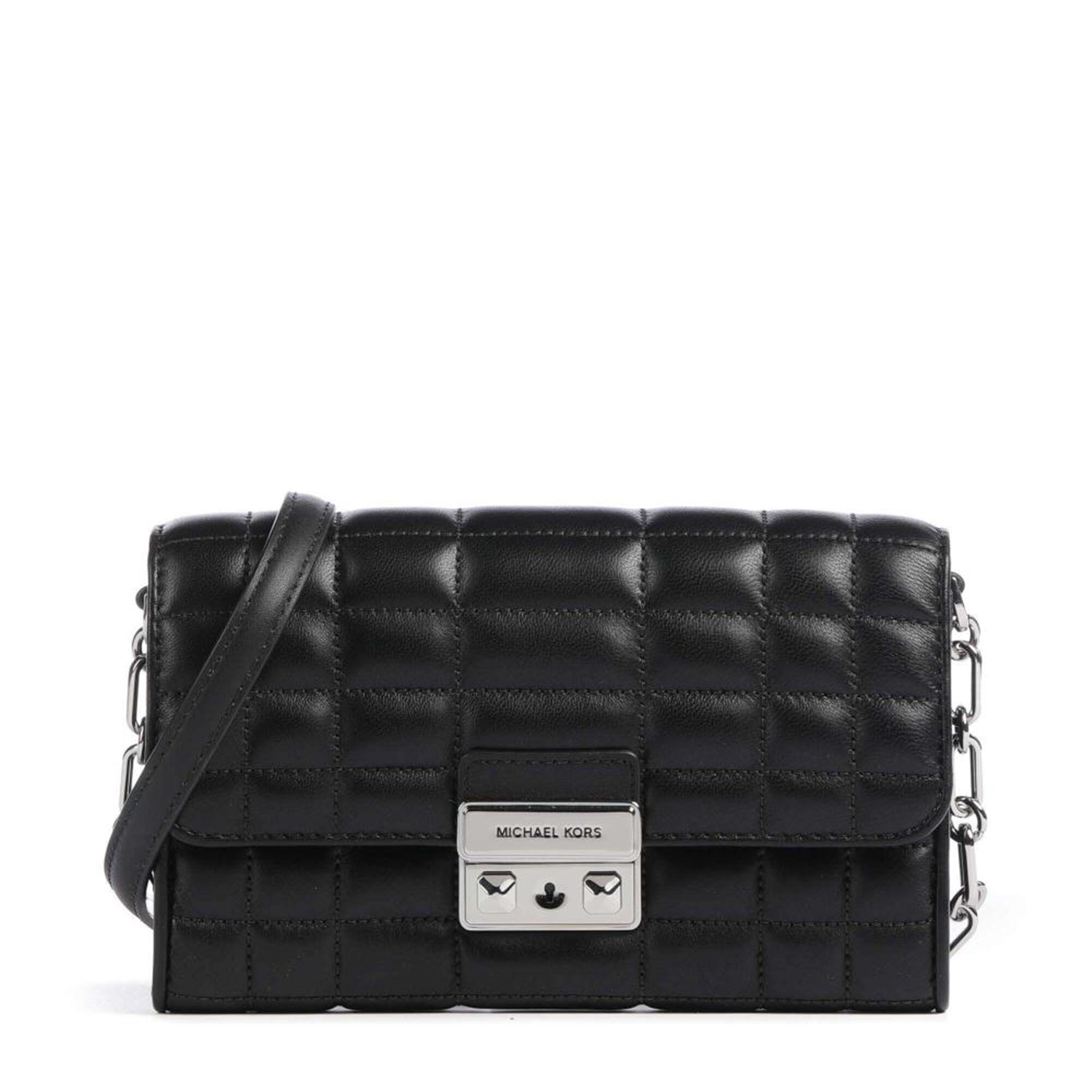 Michael Kors Tribeca Black Leather Crossbody Bag 32S4S2RC9L-001