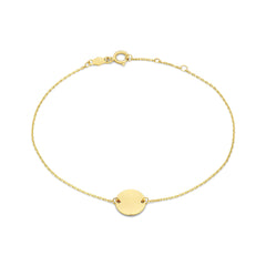 Isabel Bernard Le Marais Jeanne 14 Carat Golden Bracelet IB320116