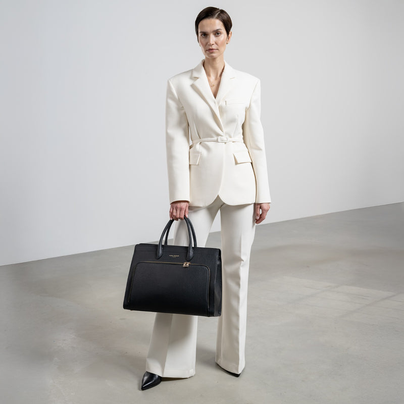 Isabel Bernard Honoré Sac à Main Noir IB25032-zoom-