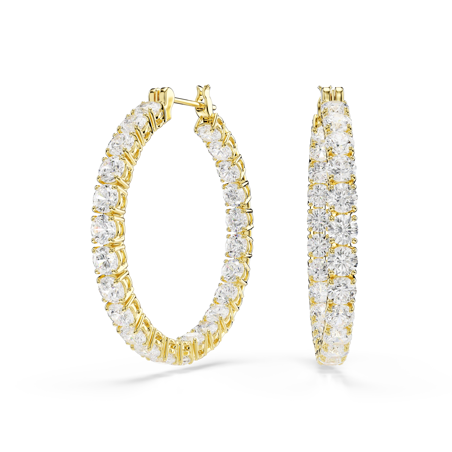 Swarovski Matrix Gold Plated Earrings 5750620