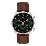 Mats Meier Grand Cornier Hommes Montre Marron MM00121