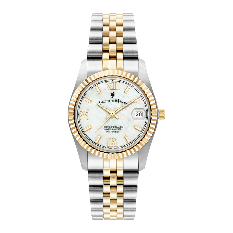 Jacques du Manoir Inspiration Prestige Femmes Montre Or JWL01303-zoom-