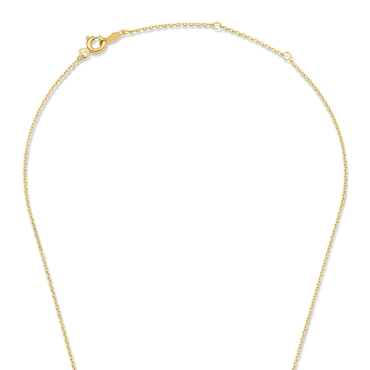 Isabel Bernard 14 Carat Golden Le Marais Chloé Necklace IB340134-A (Letter: A)