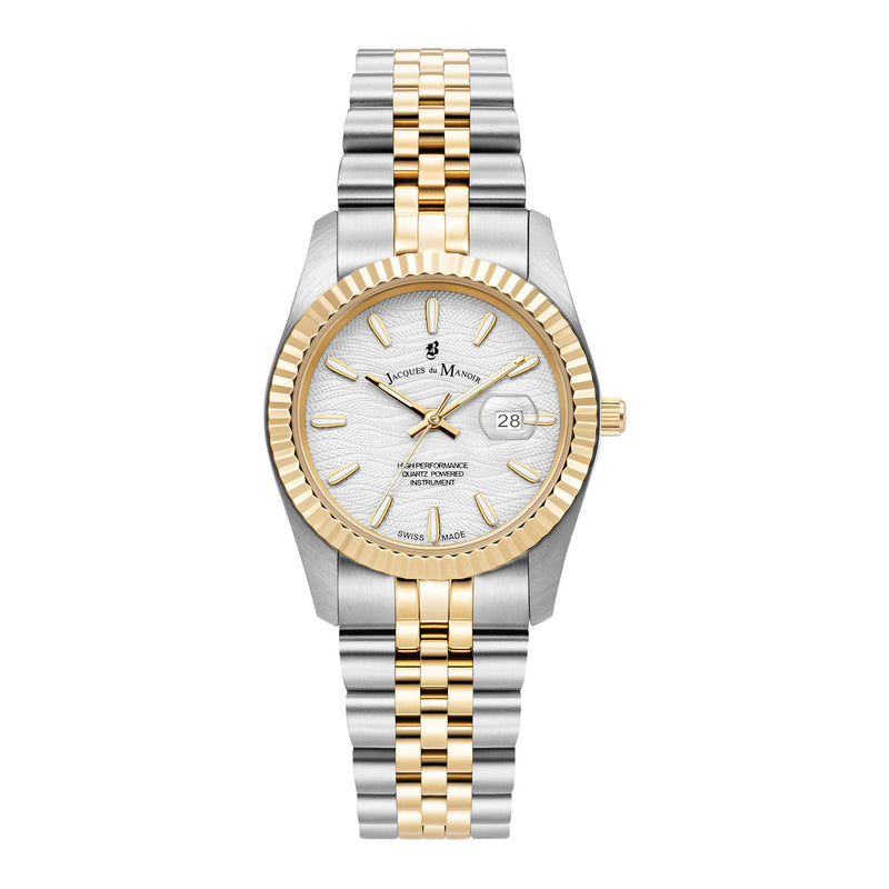 Jacques du Manoir Inspiration Prestige Femmes Montre Or JWL01801-zoom-