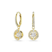 Swarovski Boucles d'oreilles Una Sparkling DC couleur or 5758095