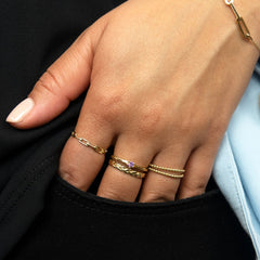 Jackie Gold 14 karat gold Ring JKR22.212.52