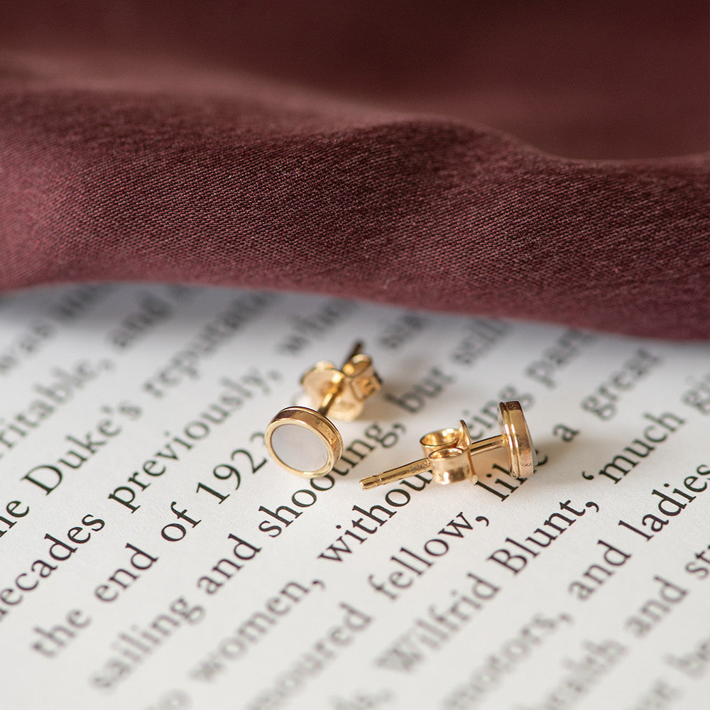 Isabel Bernard Cadeau d´Isabel 14 Carat Golden Earrings Set IB90126