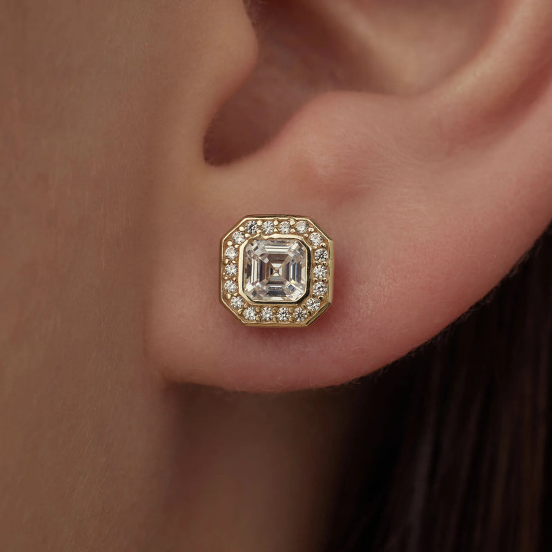 Beloro Jewels Monte Napoleone Boucles d'oreilles Or 9 carats BO360042-zoom-
