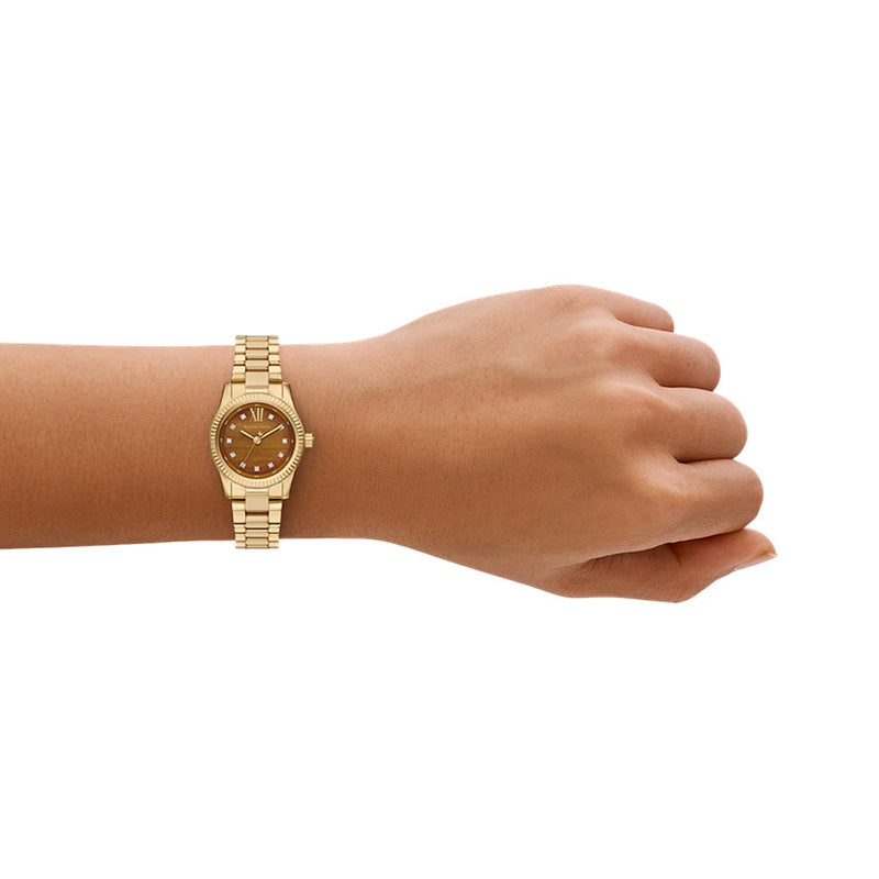 Michael Kors Lexington Round Brown Dial Watch MK7578-zoom-