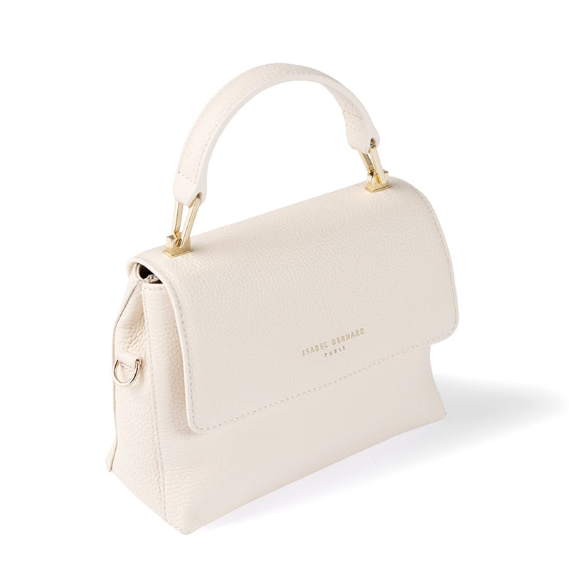 Isabel Bernard Femme Forte Sac à Main Beige IB21027-zoom-