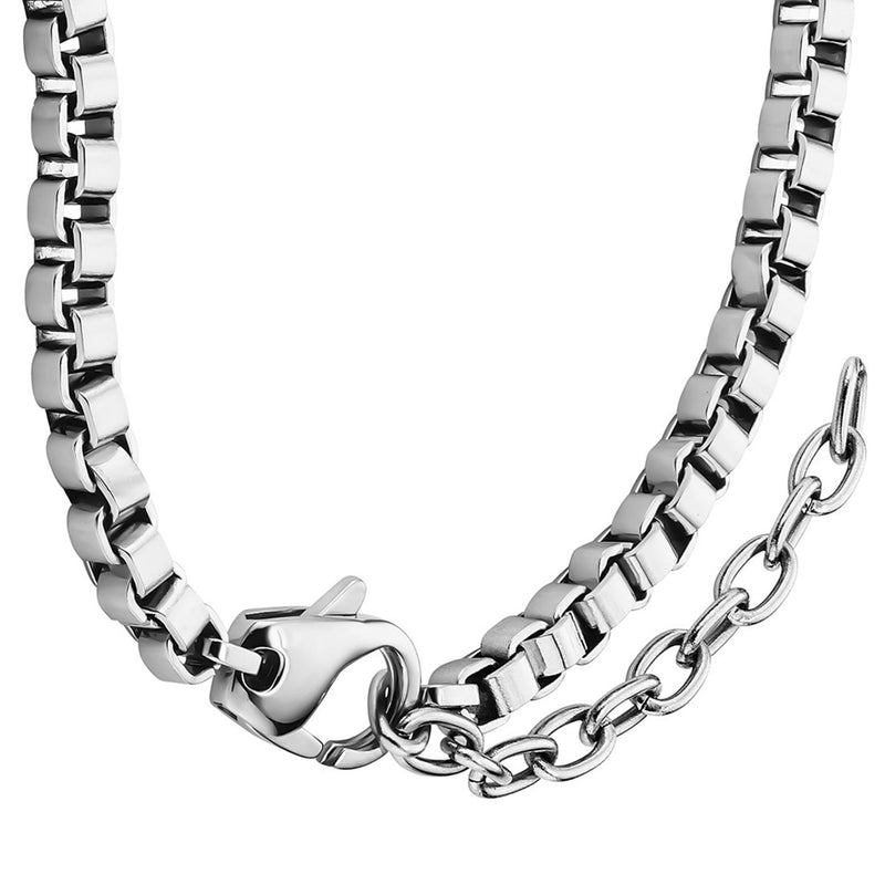 G-Star Floatcore Collier argenté Box Chain GSJ.100.04-zoom-