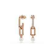 Swarovski Constella Boucles D'Oreilles Couleur Or Rose 5728585
