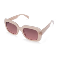 Isabel Bernard La Villette Rive Zacht Roze Vierkante Zonnebril IB400003-20-20