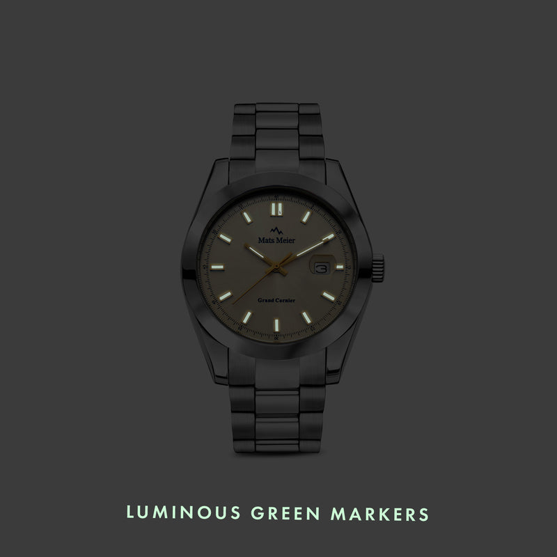 Mats Meier Grand Cornier Hommes Montre Argent MM00519-zoom-