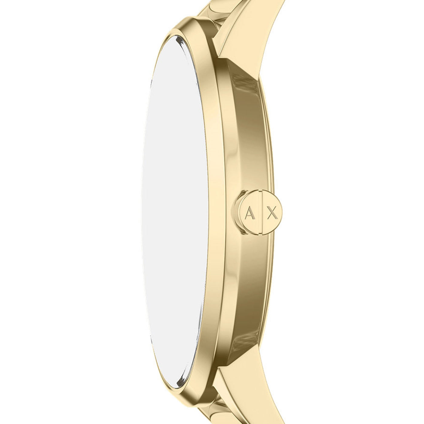 Armani Exchange Round Pink Dial Watch AX5619