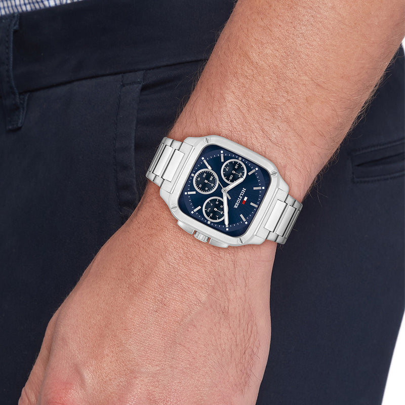 Tommy Hilfiger Montre Homme En Argent TH1792222-zoom-