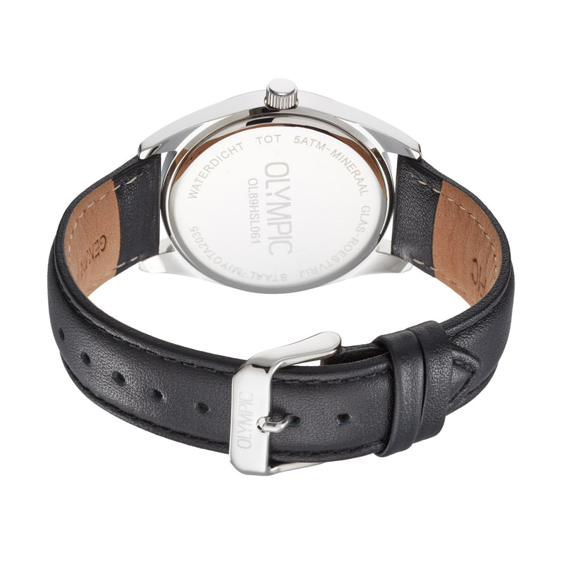 Olympic Marcel Silver Men's Watch OL89HSL061-zoom-