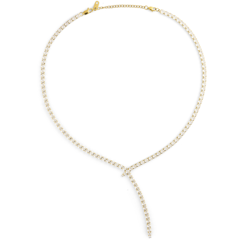 Mockberg Kenza Gold Plated Alora Necklace MB1930-zoom-