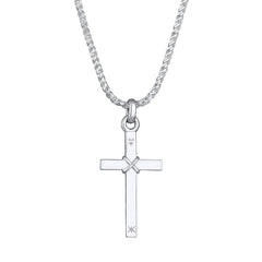 Kuzzoí 925 Sterling Silver Link Chain Necklace 2004-BF-0008062-001