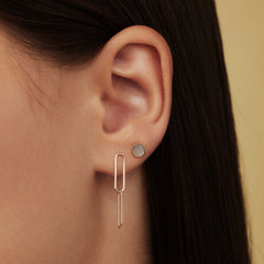 Isabel Bernard Cadeau d´Isabel 14 Carat Golden Earrings Set IB90126