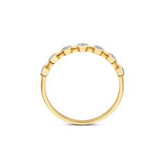 Isabel Bernard De la Paix Flavie 14 Karat Gold Ring With Diamond 0.18 Carat IBD330033-54