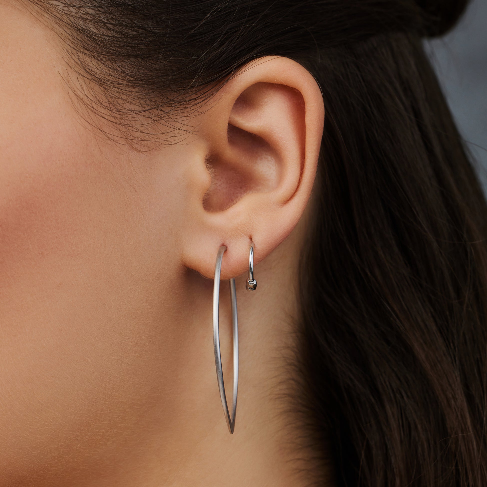 Violet Hamden Sisterhood Feminine 925 sterling Silver Hoop Earrings VH360031