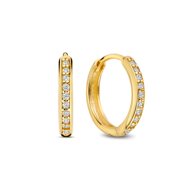 Isabel Bernard Le Marais Femmes Créoles Or 14 carats IB360263-zoom-