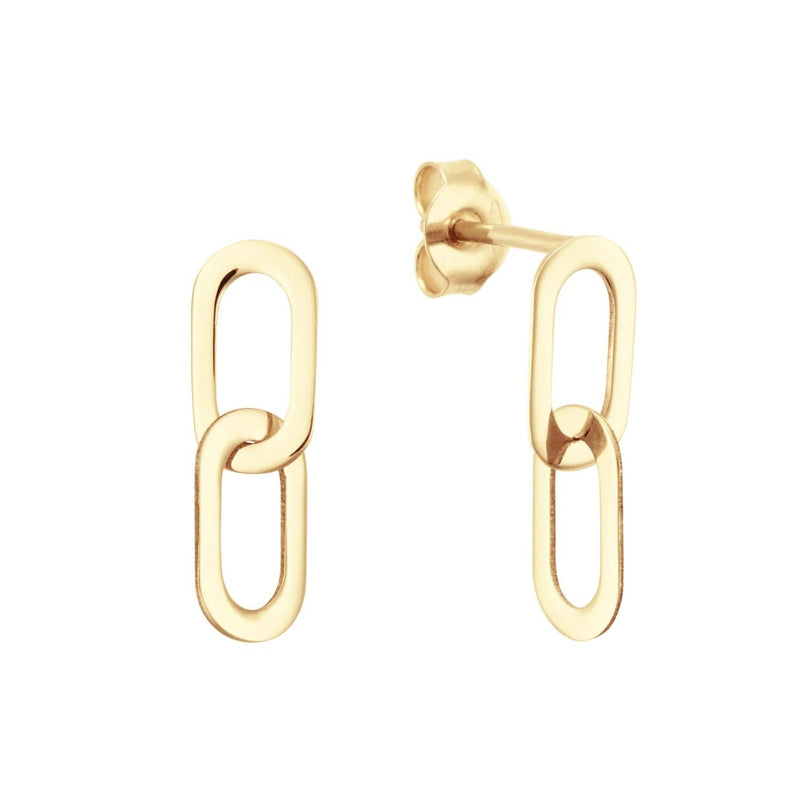 Jackie Gold Cannaregio Boucles d'oreilles pendantes en or 14 carats Cannaregio JKE24.462-zoom-