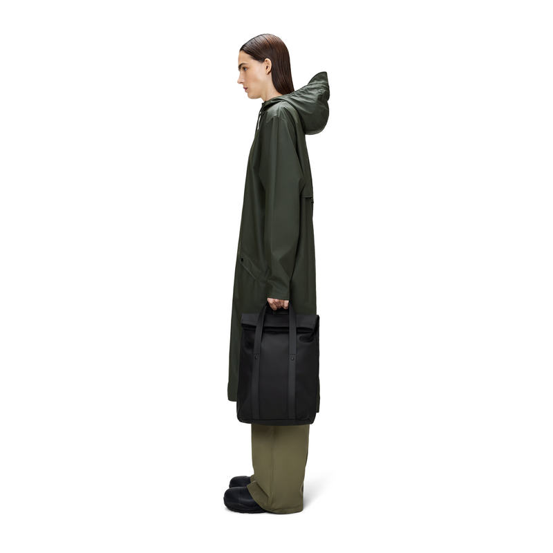 Rains Black 2 Way Tote Backpack Mini R12780-01-zoom-