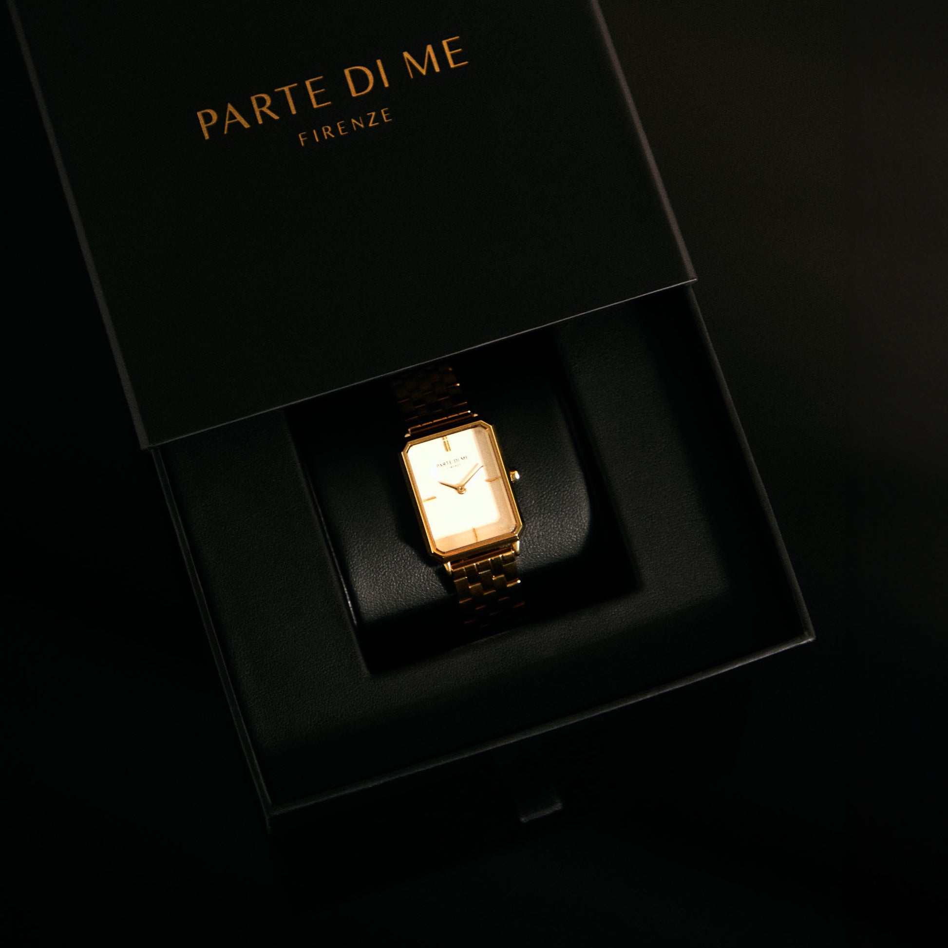 Parte Di Me Orologio Rechthoekig Women'sWatch Silver-coloured and Pearlmoer PDM09006