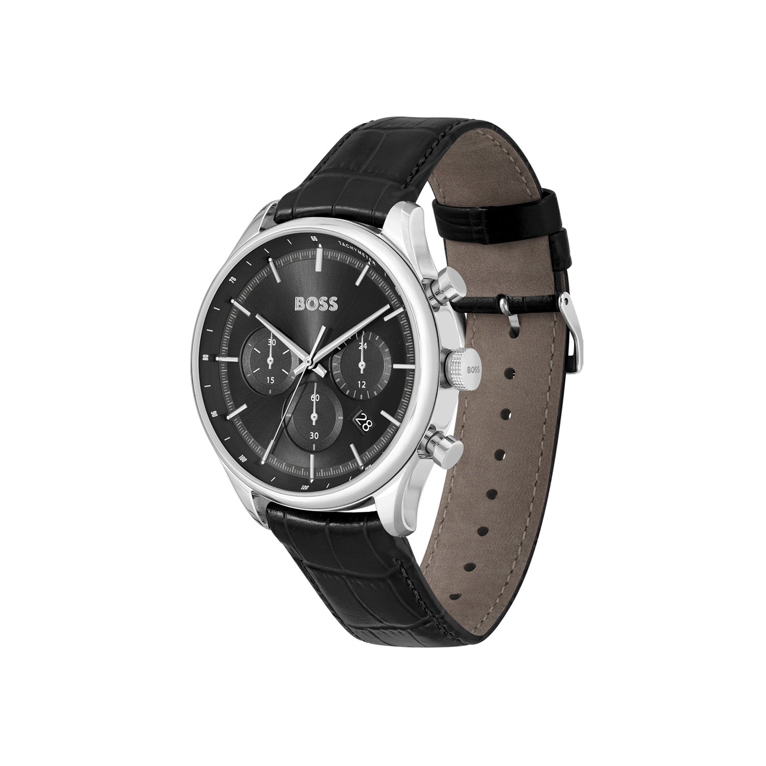Hugo Boss Gregor Zwart Heren Horloge 2002-HB1514049
