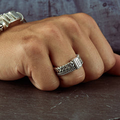 Buddha to Buddha Barbara Double Ring 609 (size: 16)