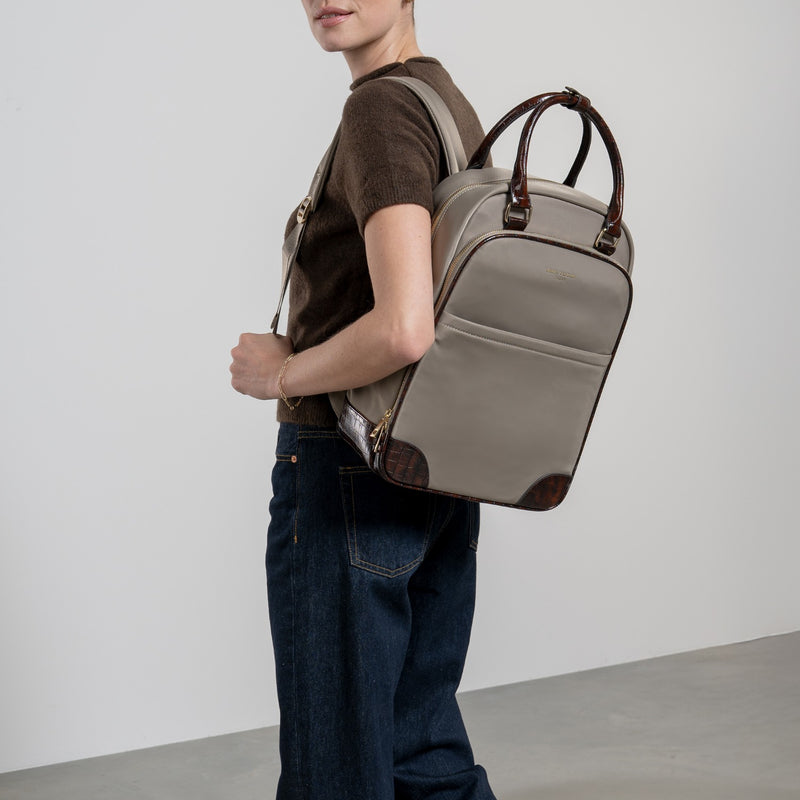 Isabel Bernard Sac à Dos Taupe IB20004-978-zoom-
