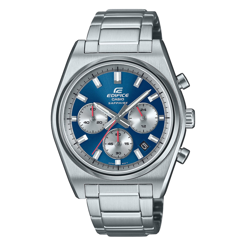 Edifice Classic Montre classique pour homme en argent EFB-730D-2AVUEF-zoom-