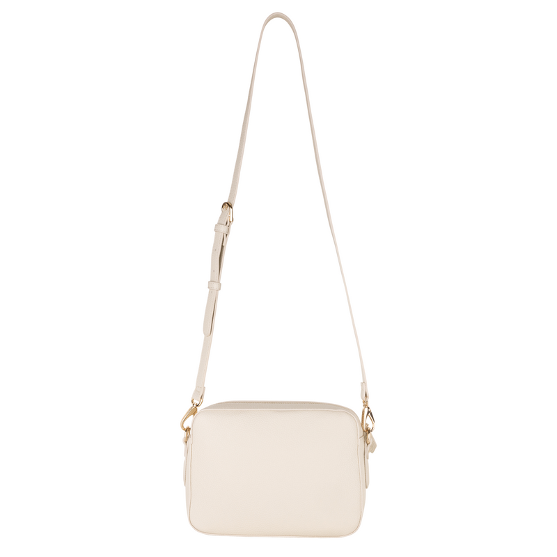 Valentino Bags Brixton Sac Bandoulière Écru VBS7LX07ECRU-zoom-