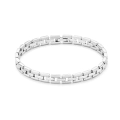 Parte Di Me Bibbiena Poppi Dante 925 Sterling Silver Link Bracelet PDM32114