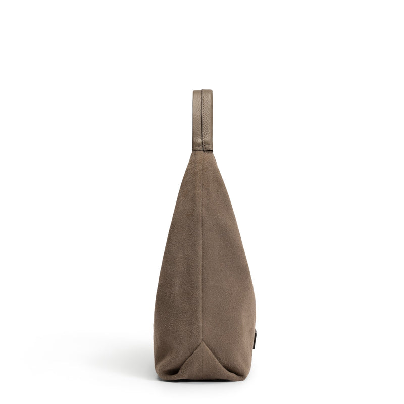 Isabel Bernard Honoré Grace Mini sac à main en suède taupe IB21132-178-zoom-