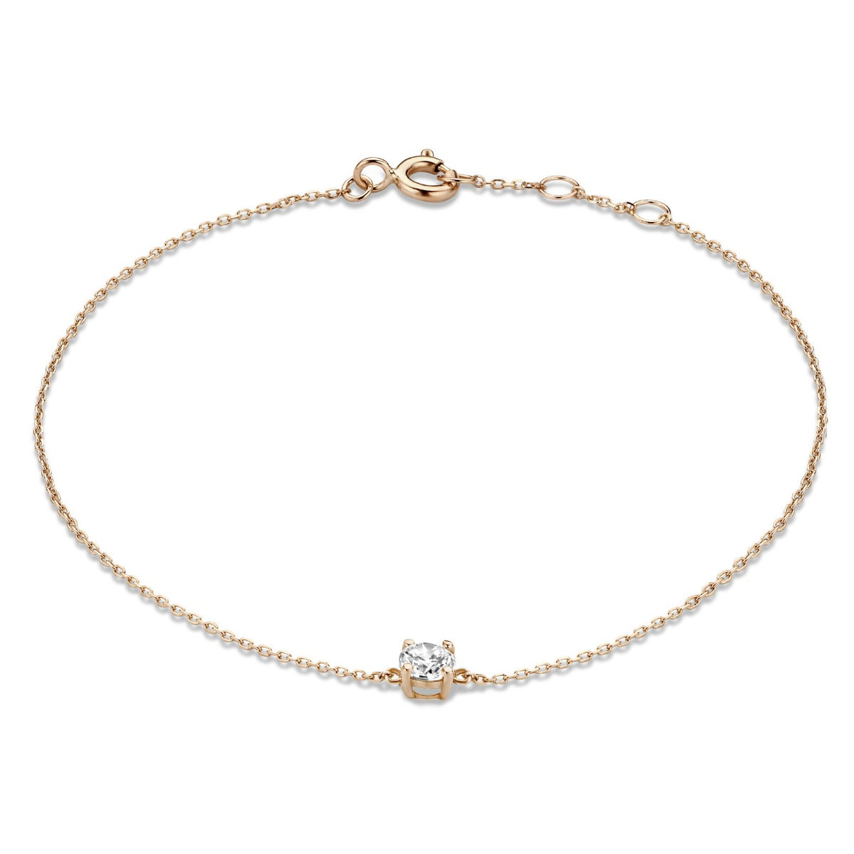Isabel Bernard Cadeau d'Isabel 14 Carat Rosegold Necklace and Bracelet giftset IB90031
