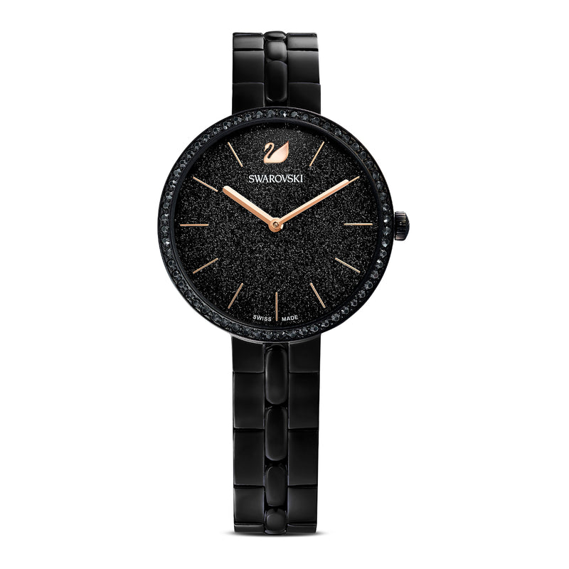 Swarovski Cosmopolitan Femmes Montre Noir 5547646-zoom-